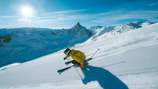Go skiing in Les 3 Vallées during January to enjoy the best snow conditions