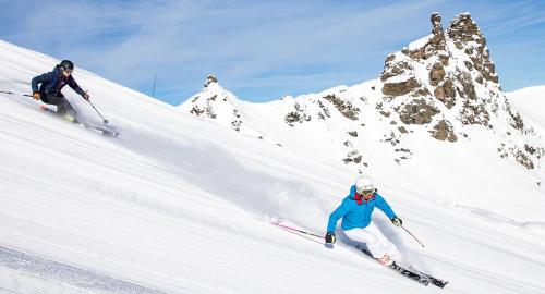 The 3 Vallées ski area open since 10 December 2022