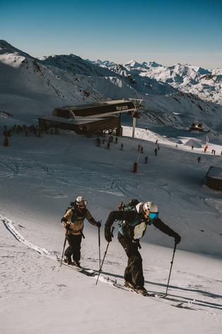 Ski Touring in Val Thorens, the Ascent to Infinity!