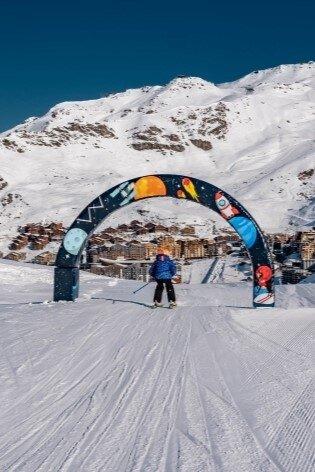 Fun skiing itineraries all over Les 3 Vallées