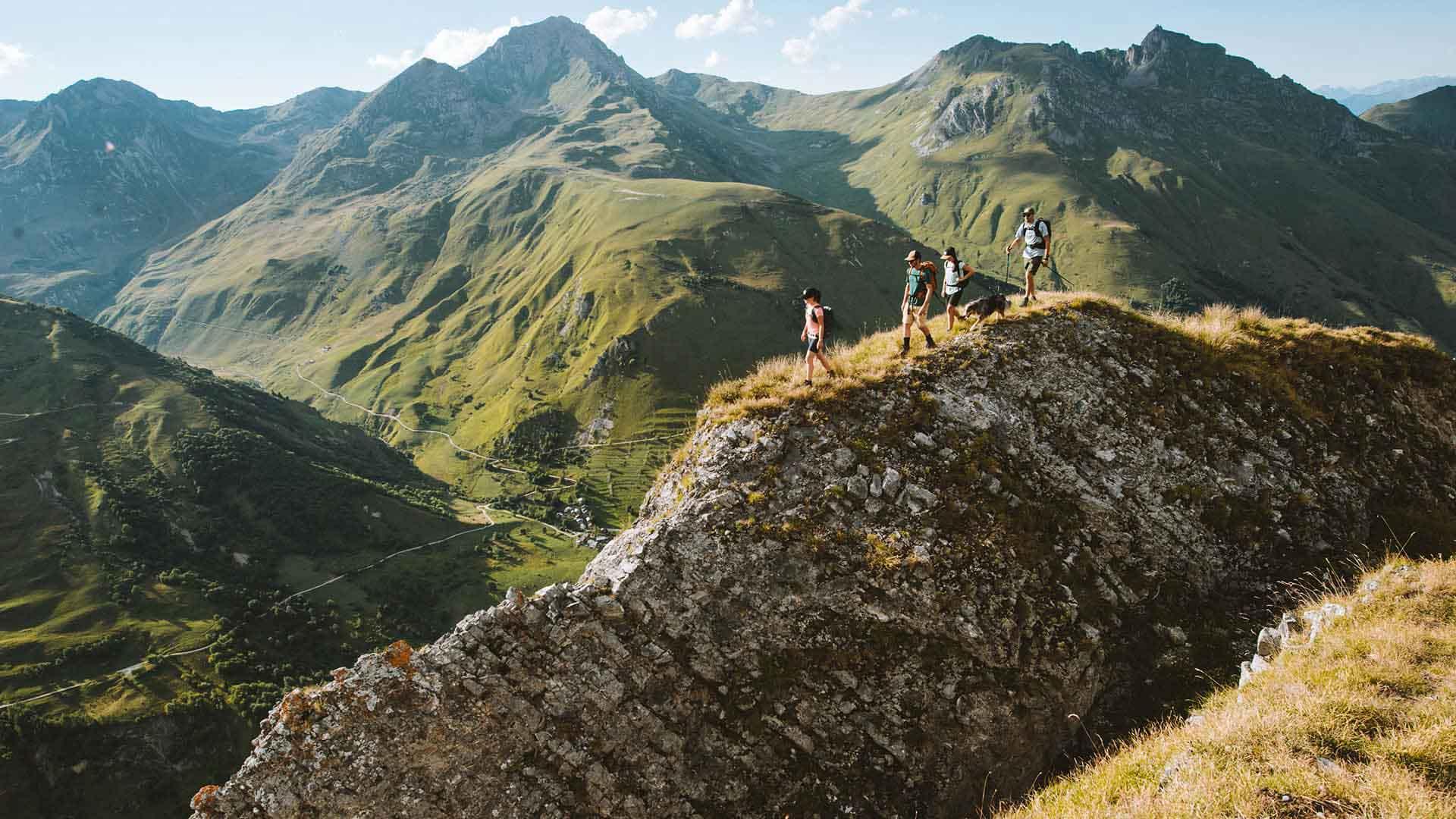 En août dans Les 3 Vallées