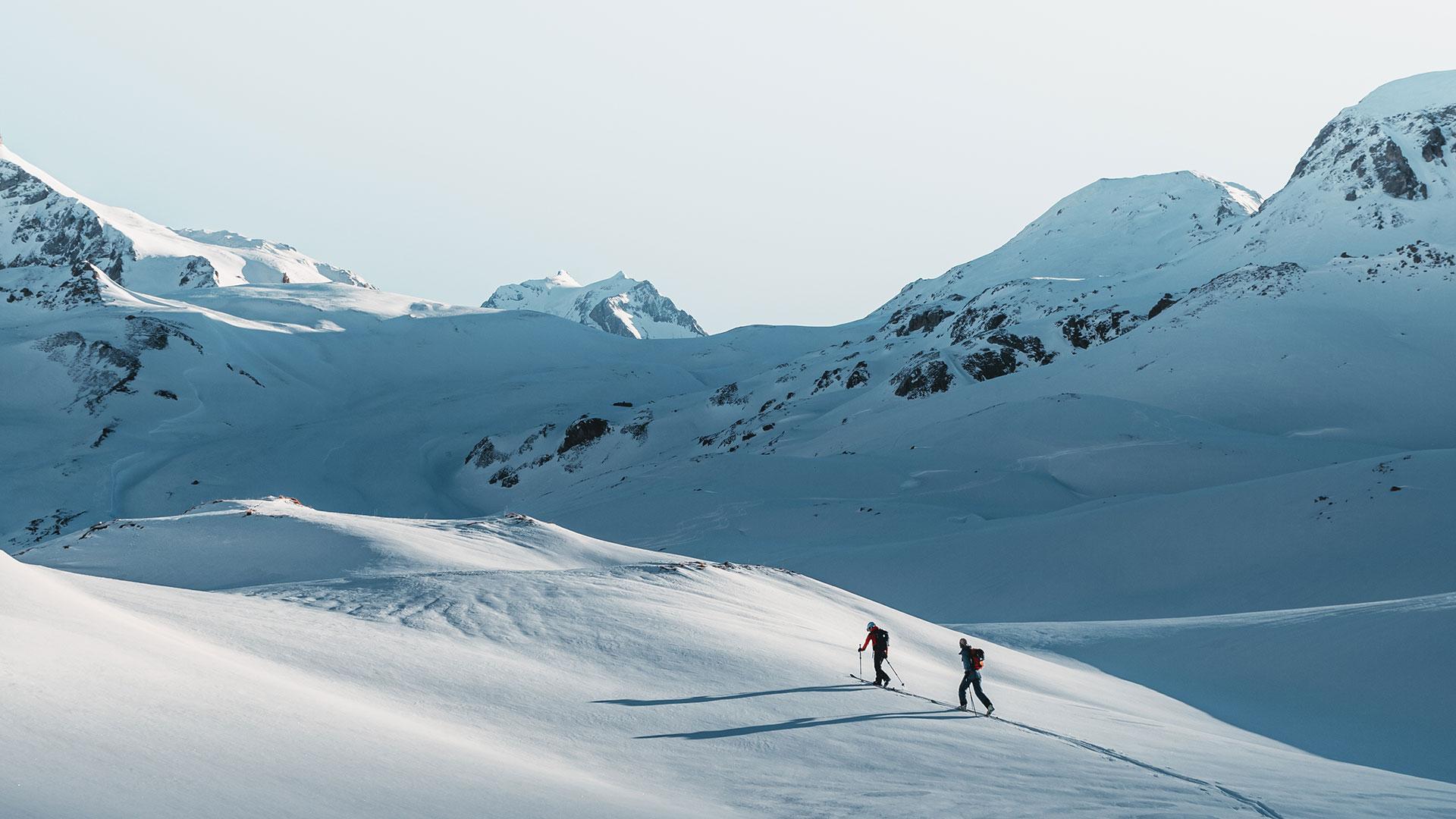 En janvier dans Les 3 Vallées