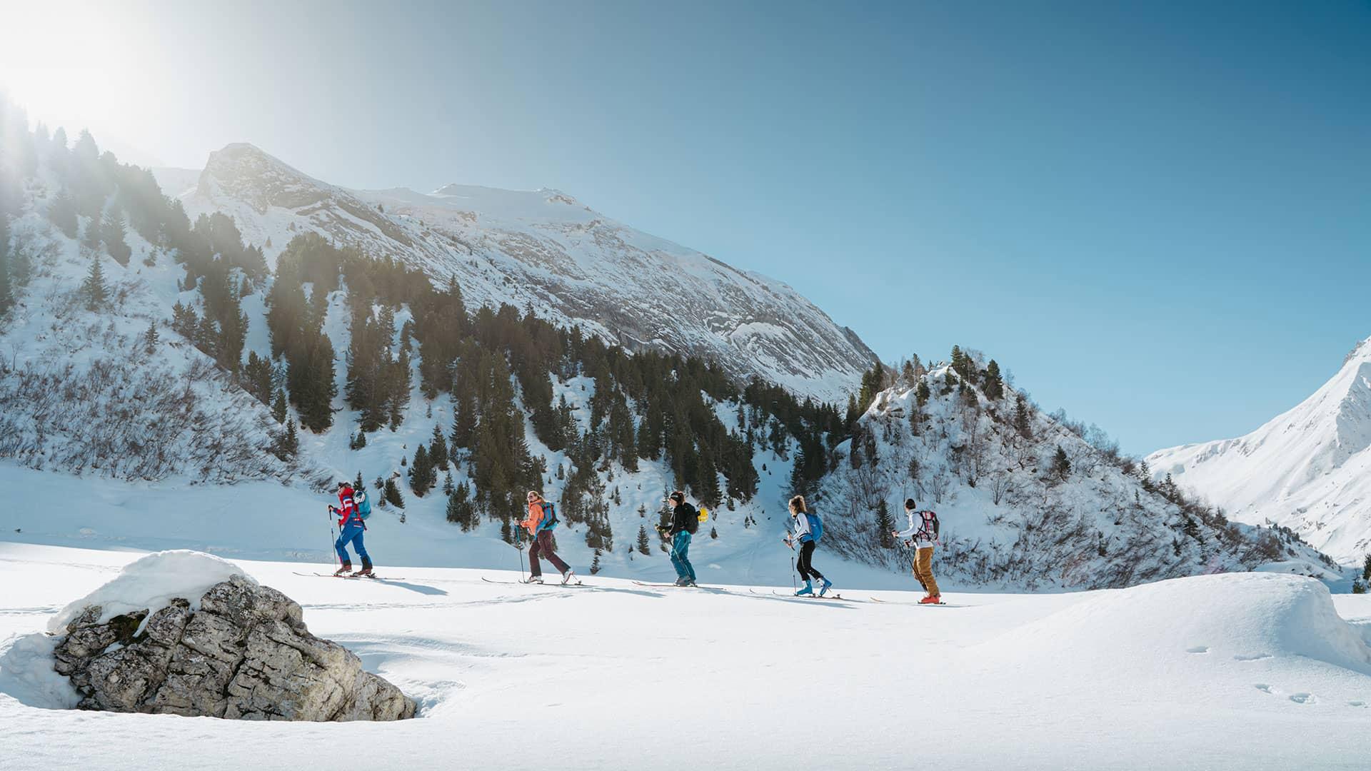 Cours de ski Sur les pistes Ourson acquis - esf La Tania Courchevel