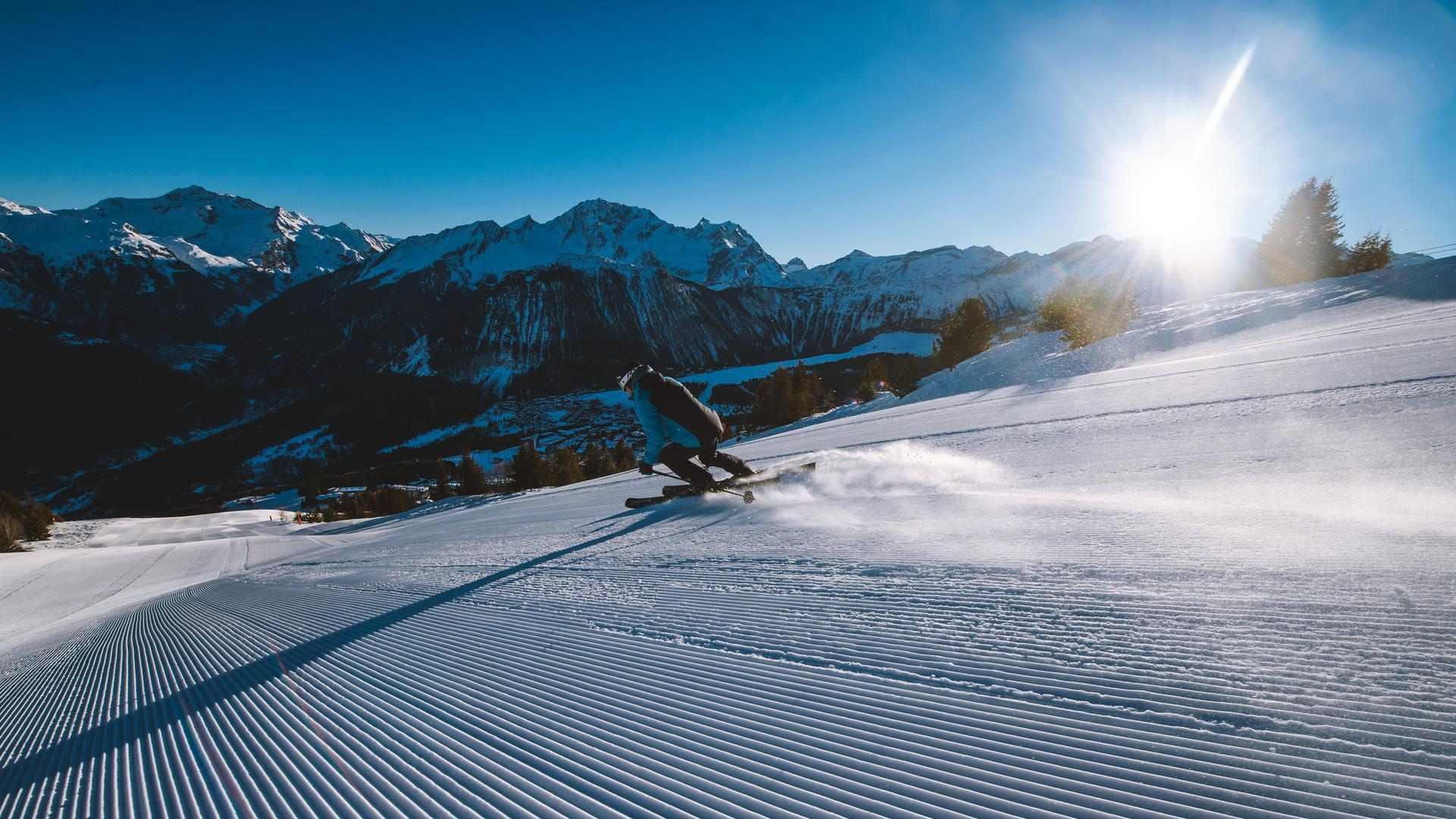 The 3 Vallées ski area open on 2nd December 2023