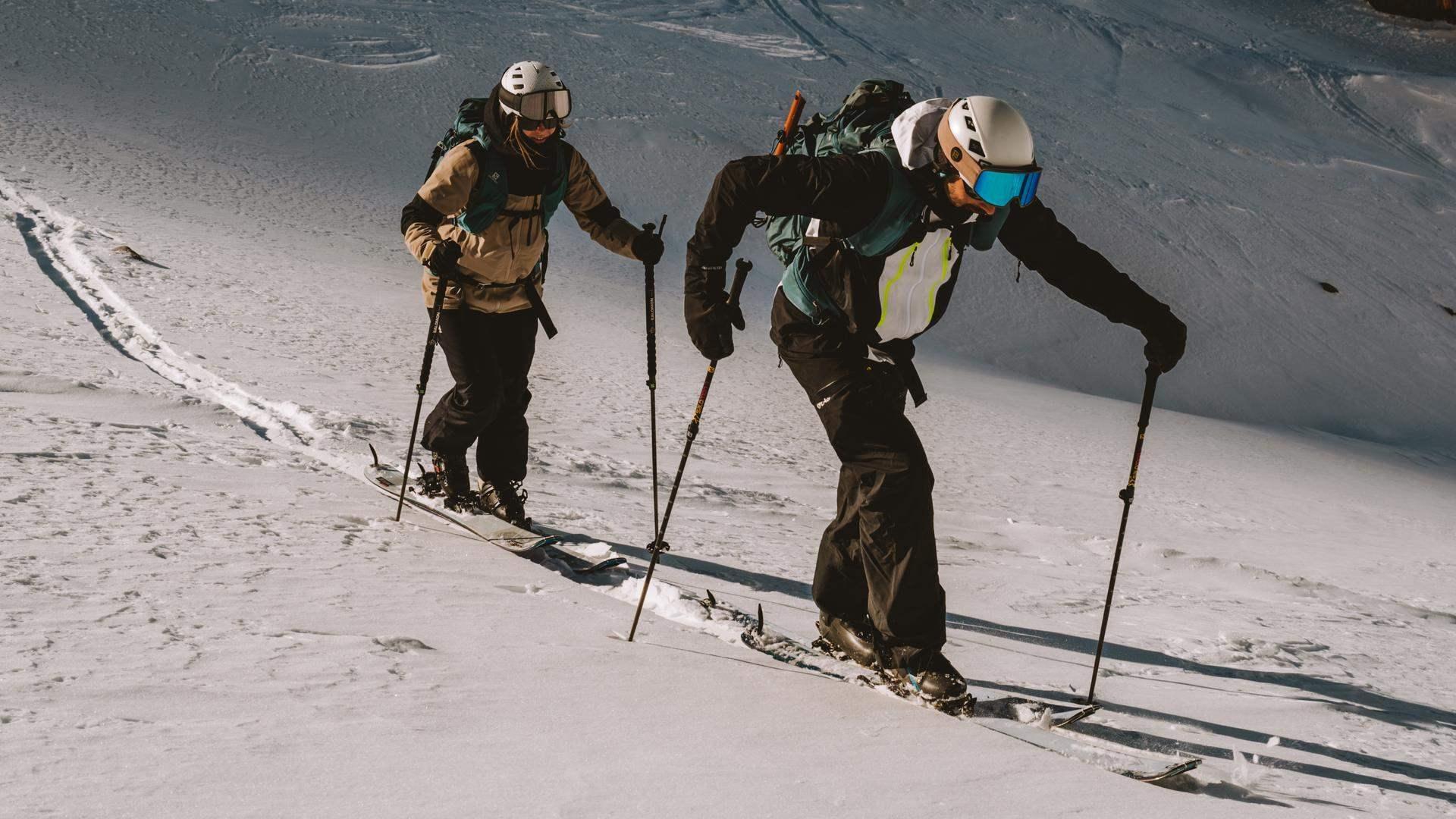 Ski Touring in Val Thorens, the Ascent to Infinity!