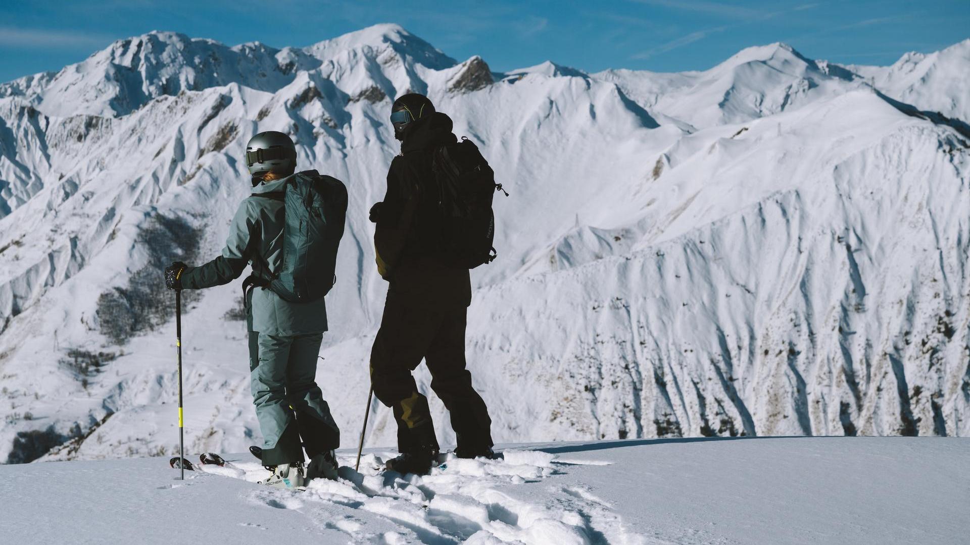 Conquering Snowy Summits: Ski Touring in Saint-Martin-de-Belleville!