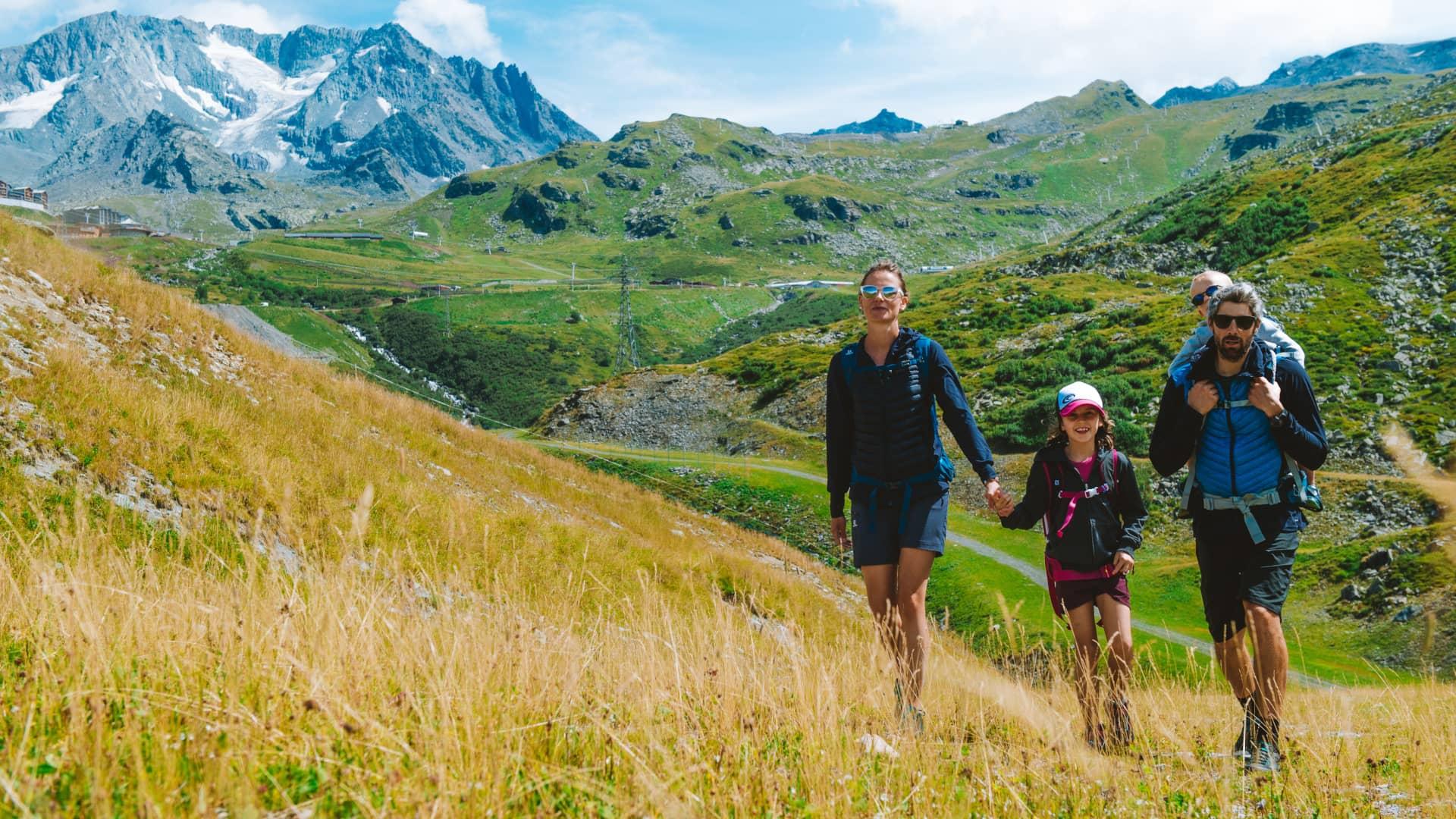 Balades en montagne dans Les 3 Vallées