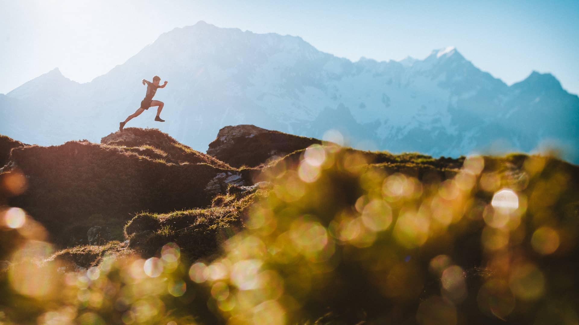 Trail running in Les 3 Vallées