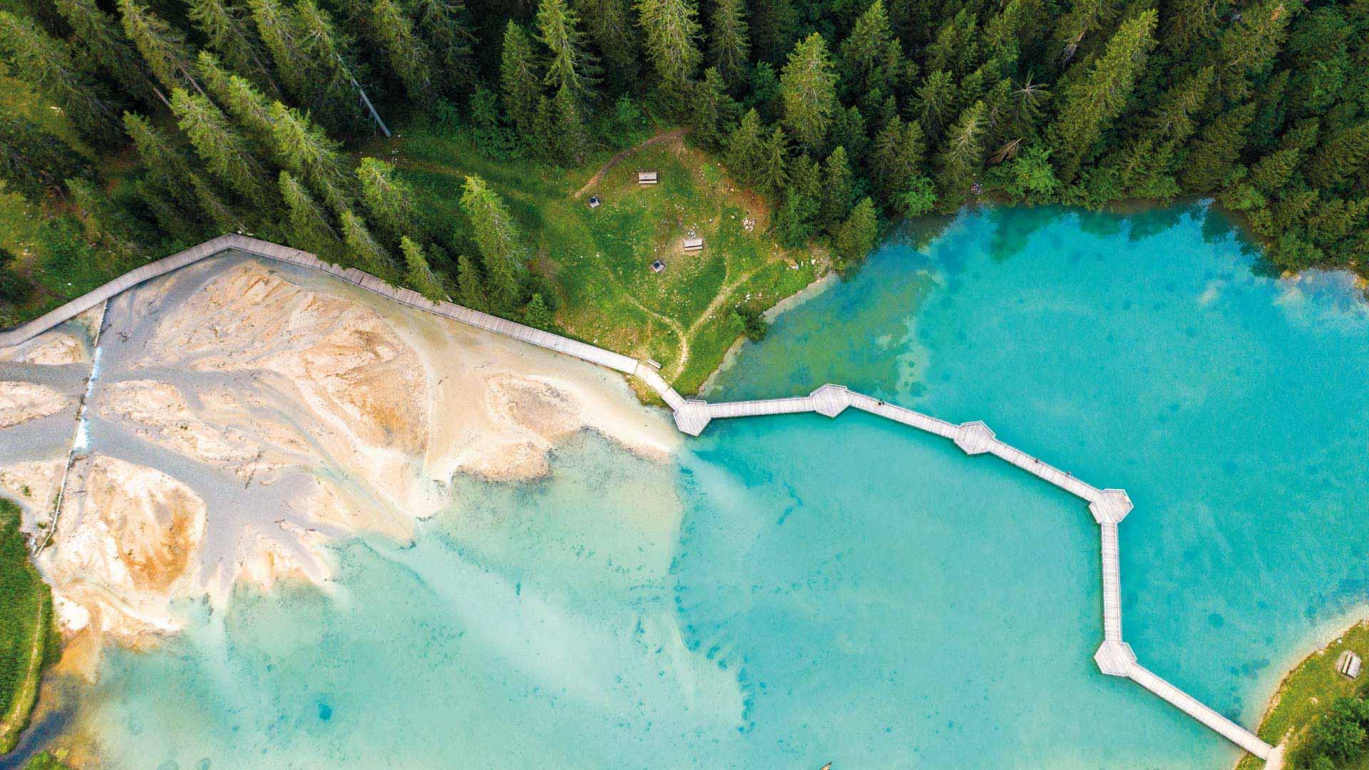 Lacs et plans d'eau 3 Vallées en famille