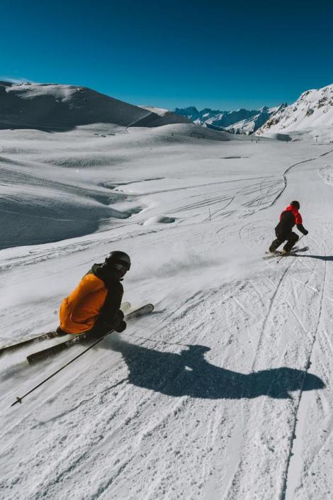 Die ersten Schwünge des Winters