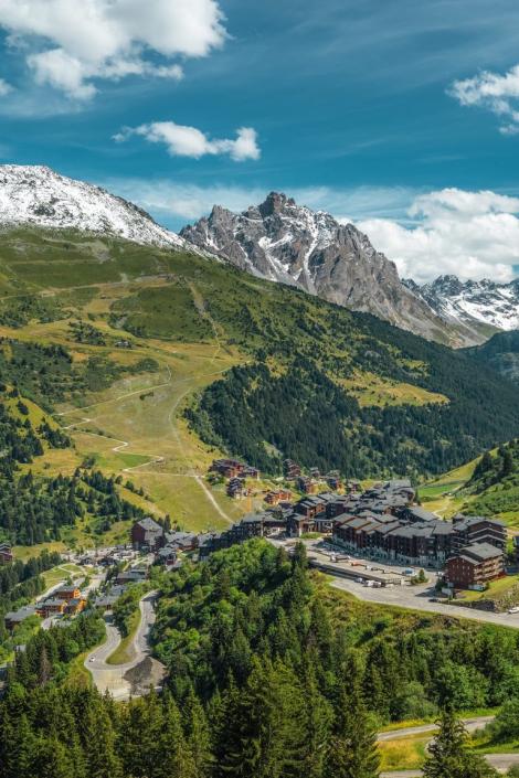 Méribel im Sommer in Les 3 Vallées
