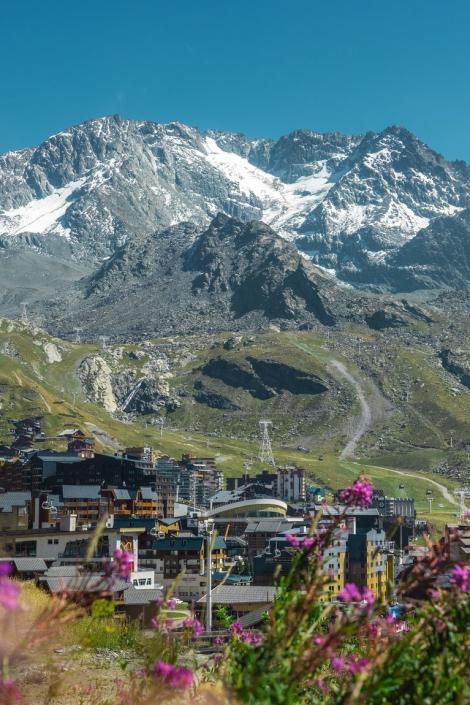 Val Thorens im Sommer in Les 3 Vallées
