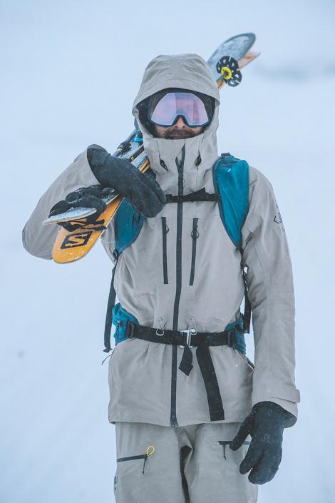 Ski freeride à Méribel, La Loze