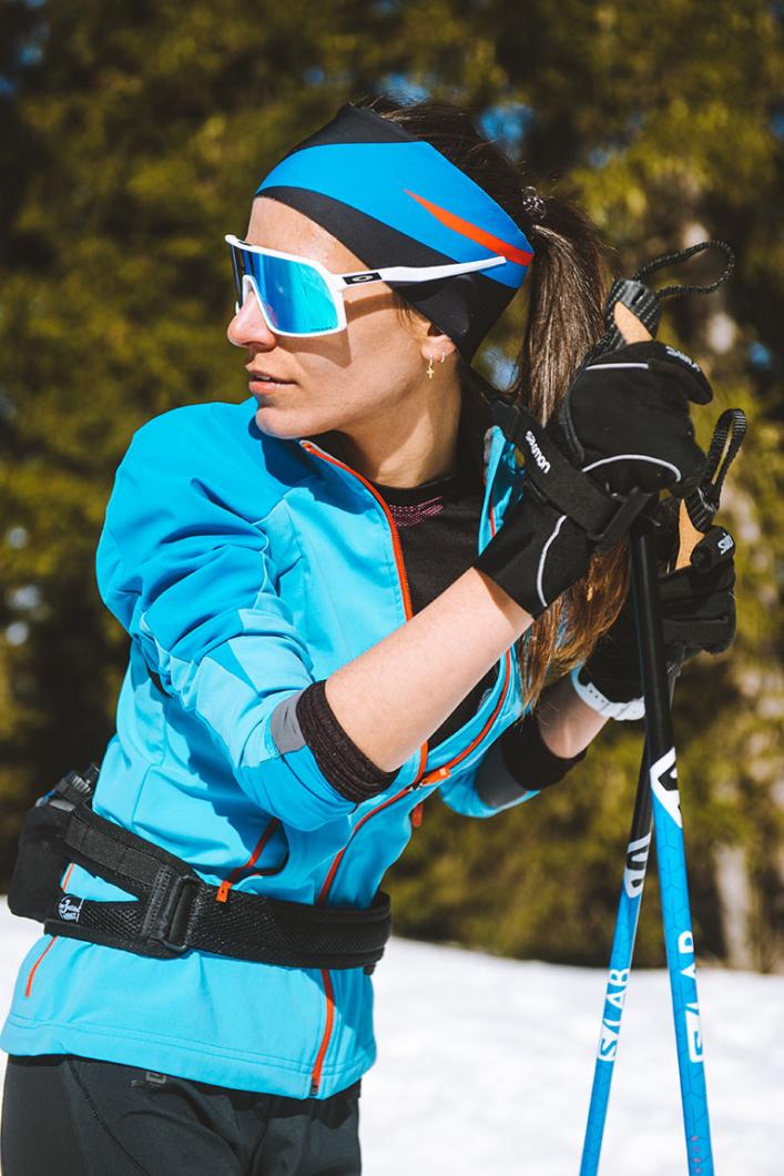 La forêt protégée de l'Altiport offre des conditions exceptionnelles pour le ski nordique à Méribel