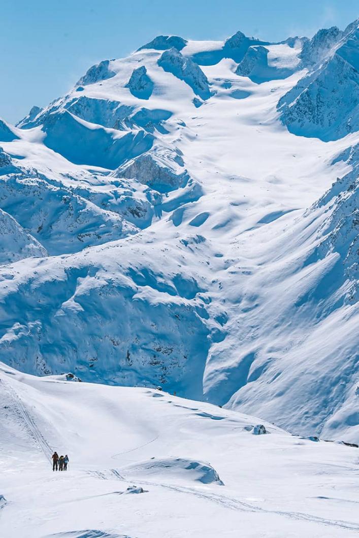 Freerando in Méribel at the heart of Les 3 Vallées