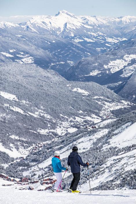 Itinéraires 3 Vallées entre amis et bons skieurs