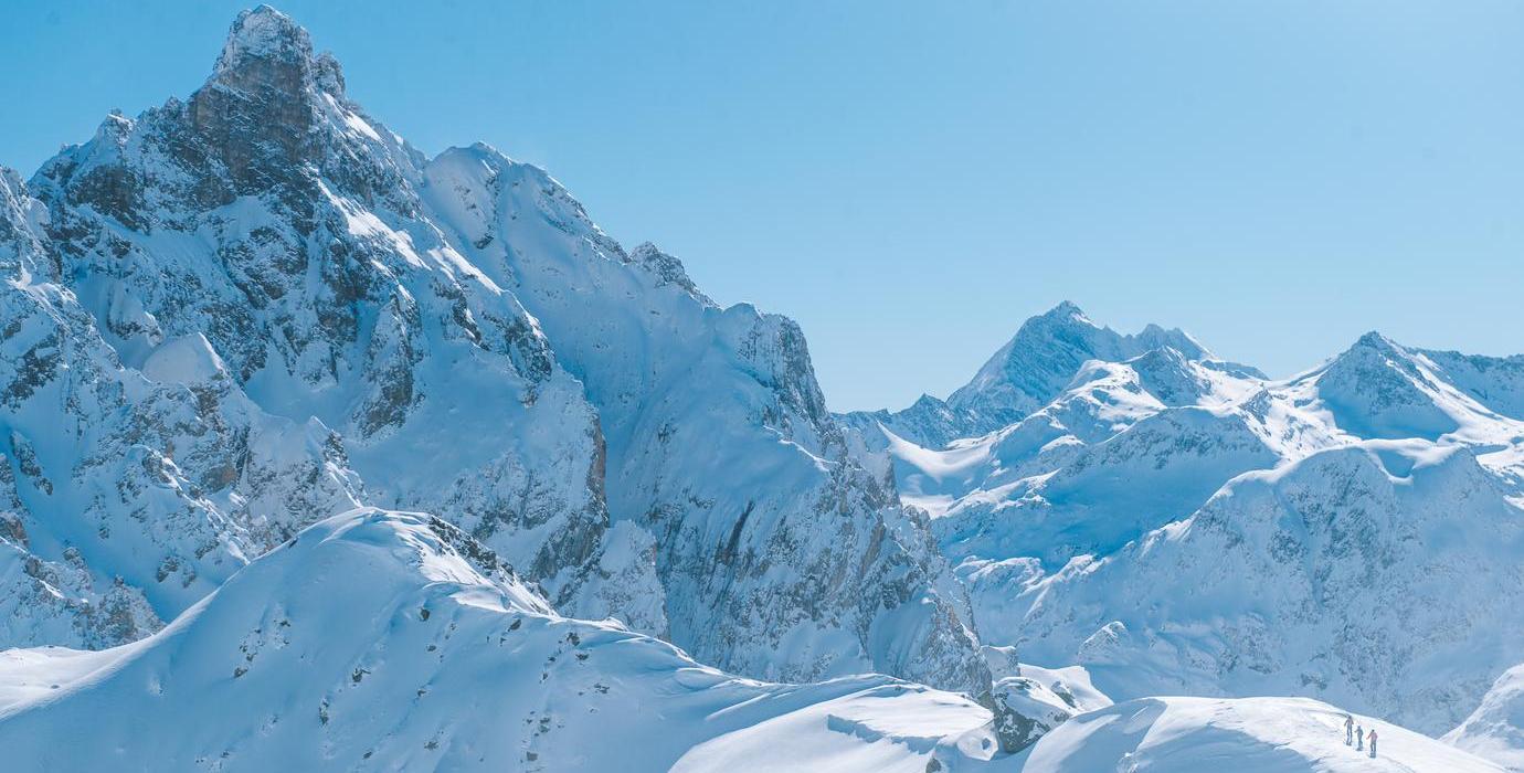 Aiguille du Fruit à Méribel dans les 3 Vallées