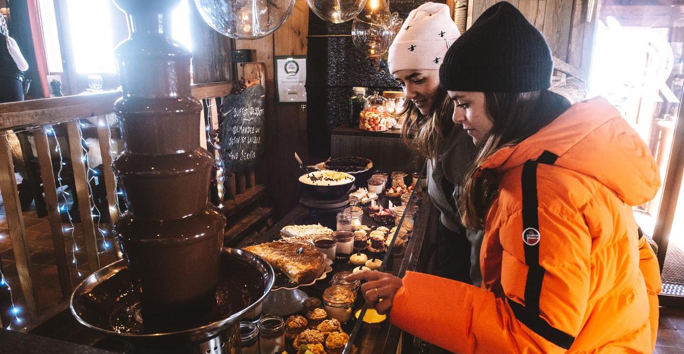 Le Chalet de la Marine restaurant in Val Thorens in the 3 Valleys