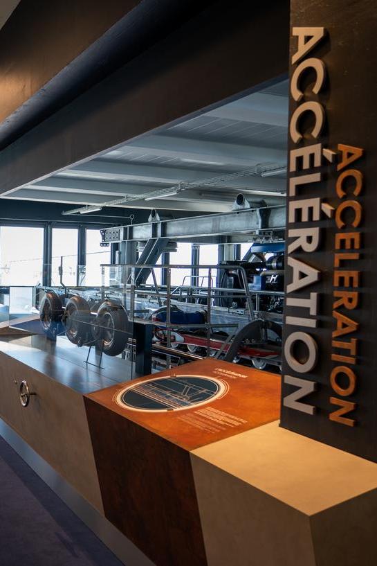 Museum about the machinery room of the Pointe de la Masse cable car in Les Menuires, located in Les 3 Vallées