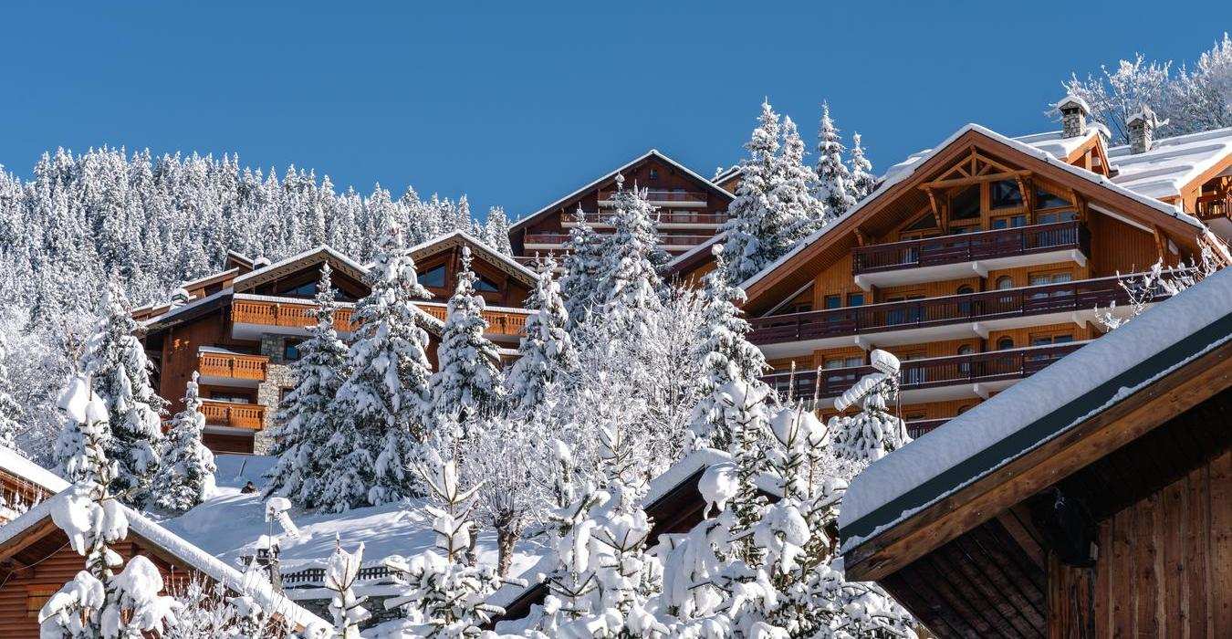 Méribel chalets in the 3 Valleys