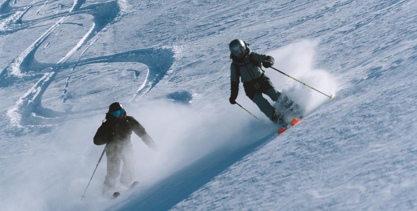 Ski touring in Saint-Martin-de-Belleville in the 3 Valleys