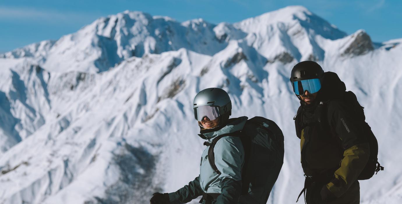 Ski touring in Saint-Martin-de-Belleville in the 3 Valleys