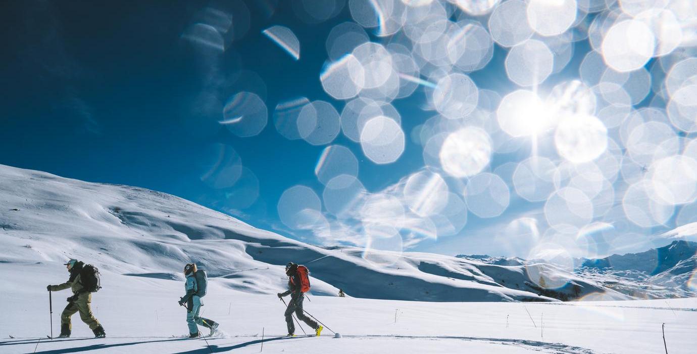 Ski de randonnée aux Menuires dans les 3 Vallées