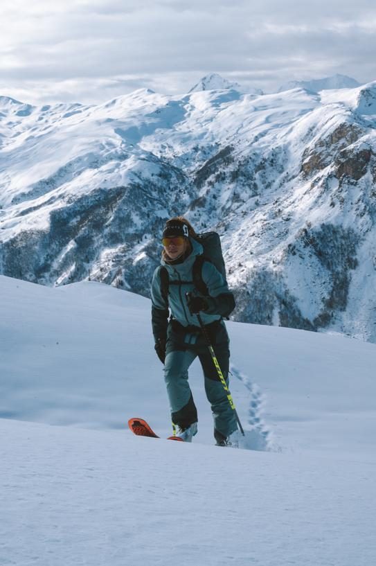 Ski de randonn&eacute;e dans la Vall&eacute;e des Belleville