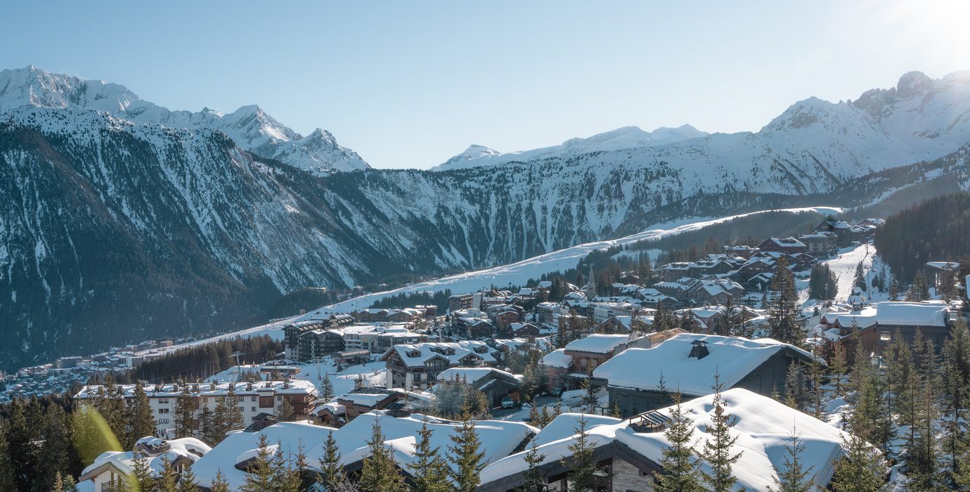 Village de Courchevel dans les 3 Vallées