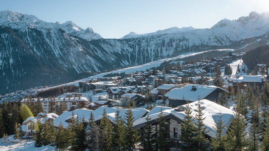 Resort of Courchevel in Les 3 Vallées