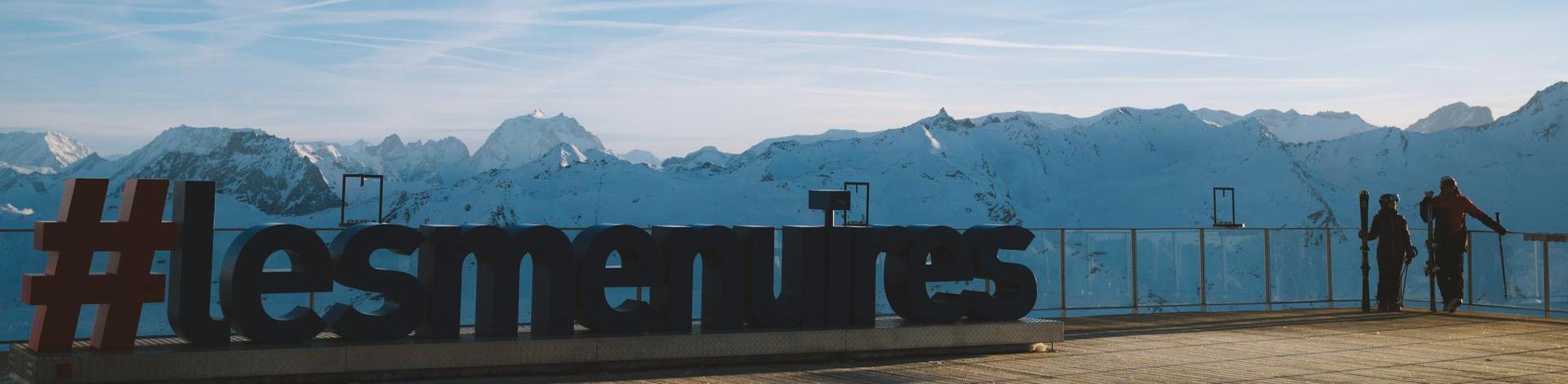 La Pointe de la Masse, Les Menuires dans les 3 Vallées