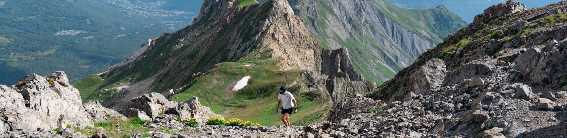 Randonnée aux Menuires en été dans Les 3 Vallées