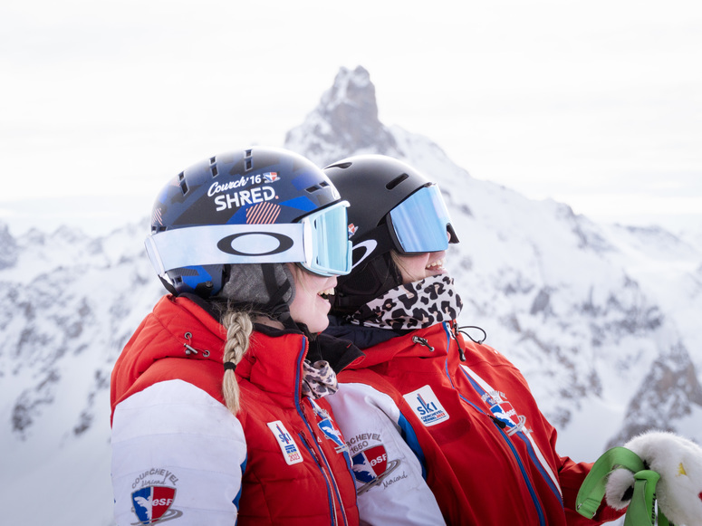 Moniteurs ESF &agrave; Courchevel dans Les 3 Vall&eacute;es