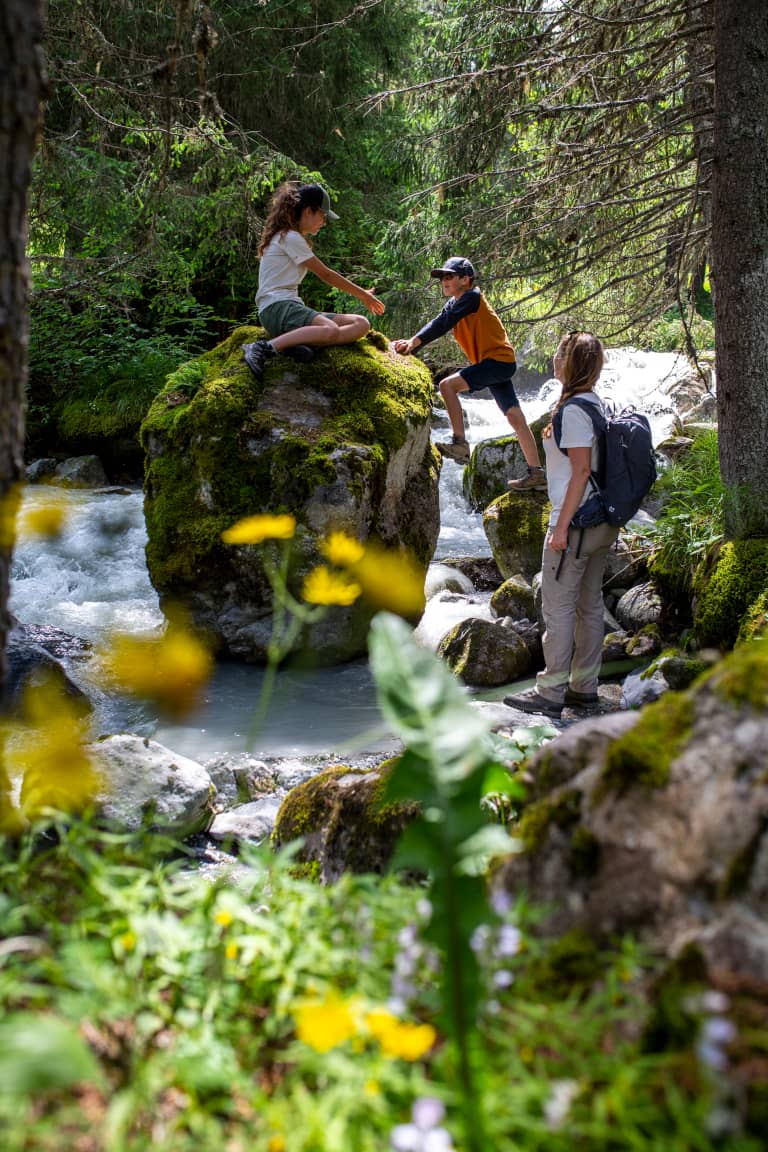 Balade dans la forêt de Méribel au cœur des 3 Vallées