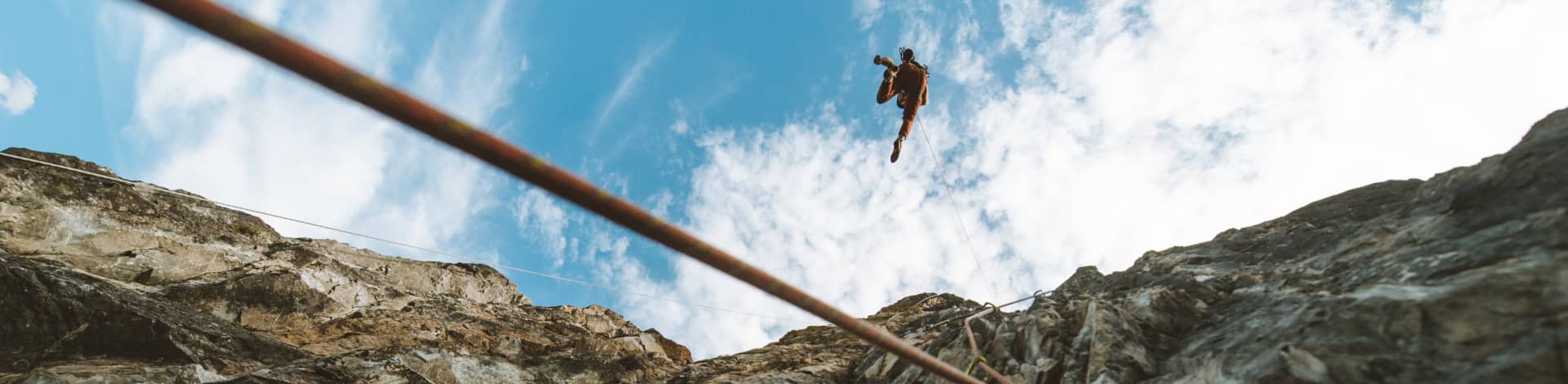 Escape to Les 3 Vallées, here in Courchevel, by climbing