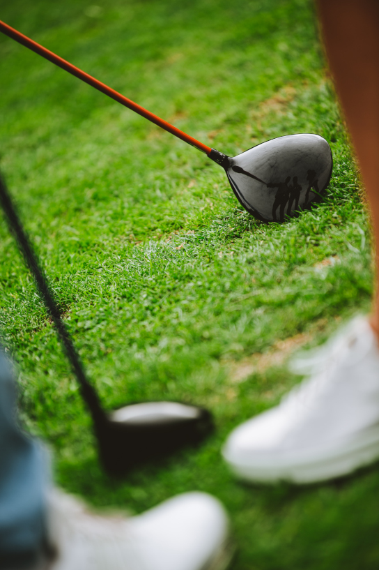 The Courchevel golf course in Les 3 Vallées in Savoie in the Alps