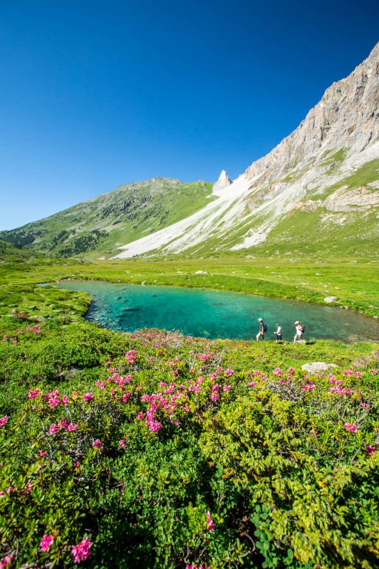 Le lac des Fées à Méribel au cœur des 3 Vallées