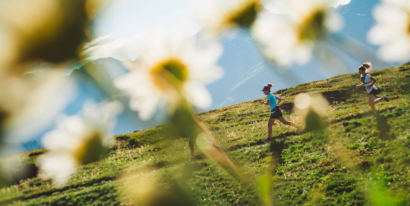 Découvrez la pratique du trail dans Les 3 Vallées, des panoramas uniques à perte de vue