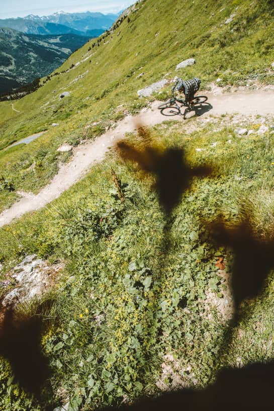 MTB routes in Courchevel in Les 3 Vallées, MTB Tour