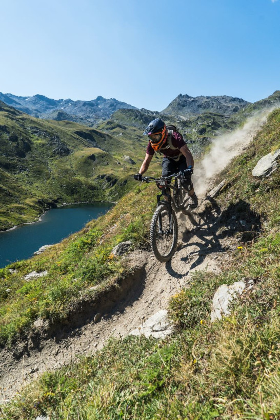 Mountain biking in Les 3 Vallées