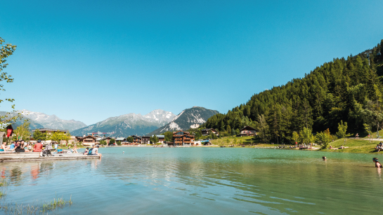 Lac du Praz à Courchevel