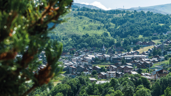 Village de Saint-Martin-de-Belleville dans Les 3 Vallées