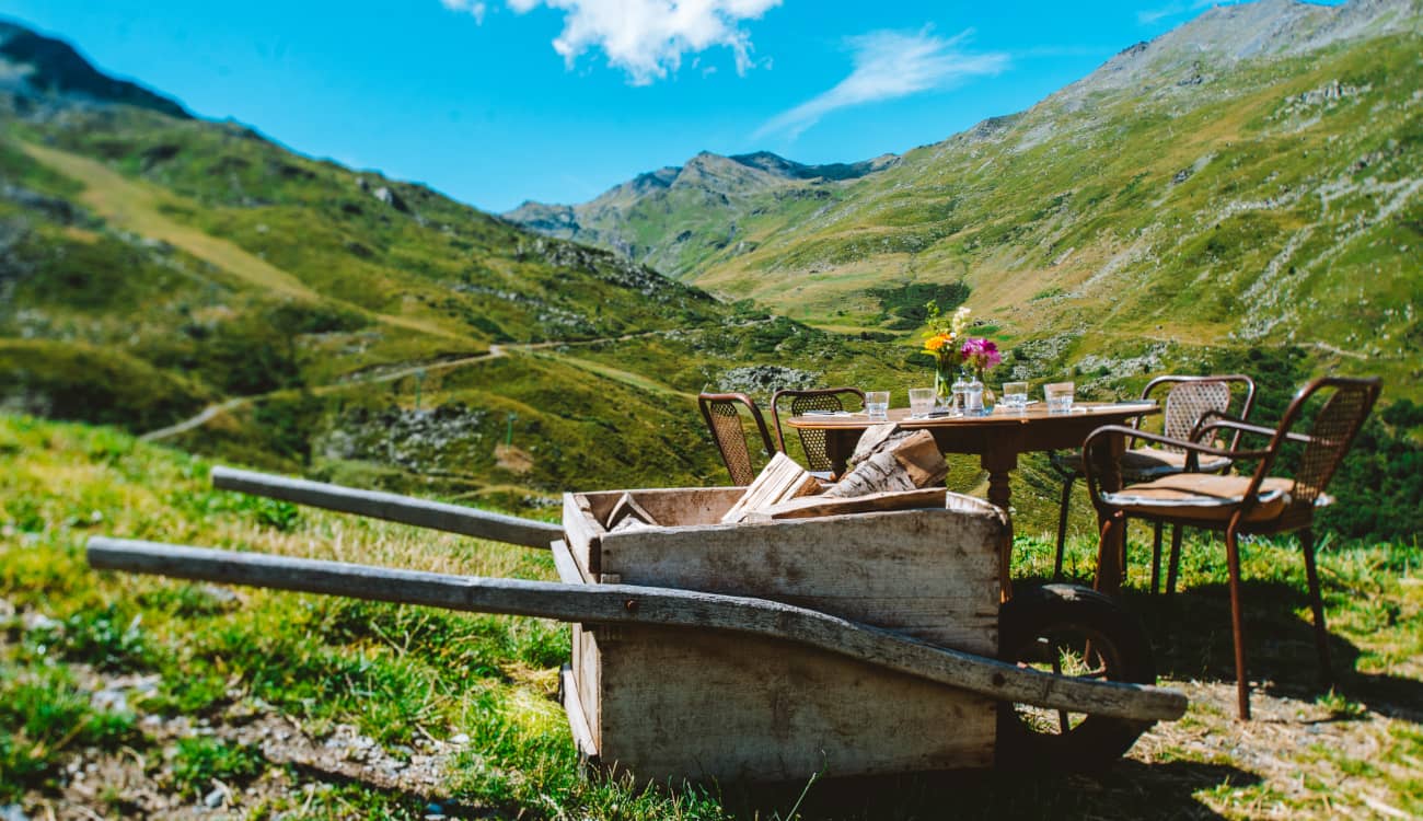 Chez Pépé Nicolas entre Les Menuires et Val Thorens, adresse incontournable de l'été dans Les 3 Vallées