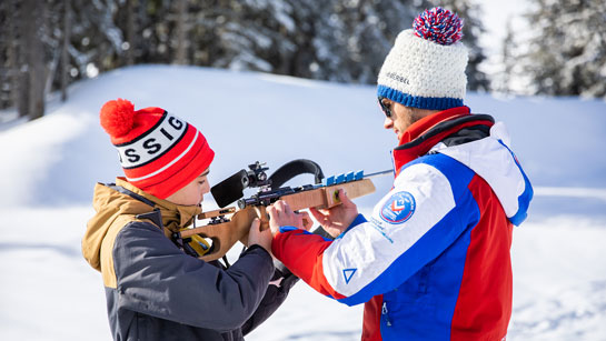 Biathlon in Les 3 Vallées