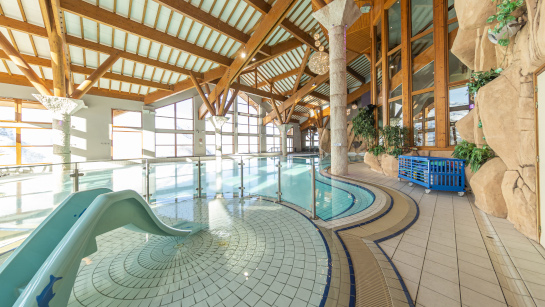 Les Menuires sports centre in Les 3 Vallées, aquatic centre