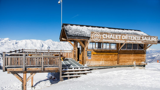 Saulire Relax Chalet located in the heart of Méribel in Les 3 Vallées for a picnic