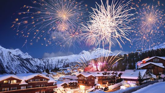 New year's eve in Les 3 Vallees