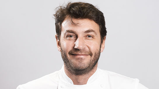 Julien Machet, restaurant le Farçon, Courchevel-La Tania dans Les 3 Vallées