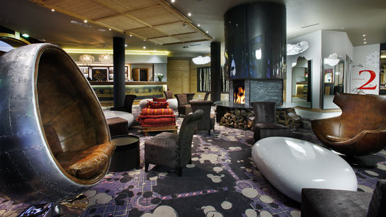 Designer hotels in Les 3 Vallées, Koh-I Nor in Val Thorens