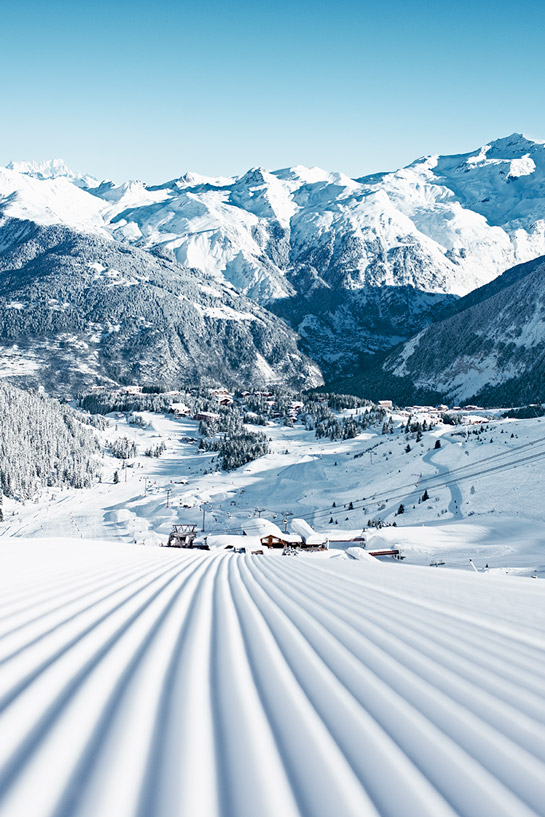 The velvet slopes of the 3 Vallées: the largest ski area in the world